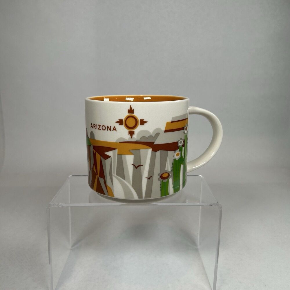 Starbucks Mug Arizona You Are Here Collection 14oz 2014